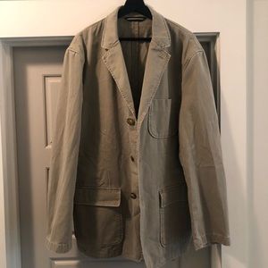 Jcrew factory Men’s XL Chino Jacket